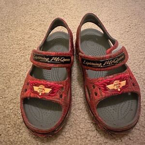 Toddler boys CARS Crocs size 11